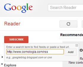 como usar google reader