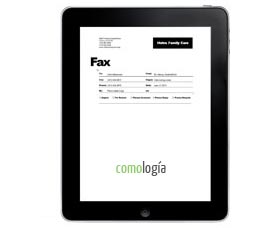 enviar o recibir un fax por iphone o ipad