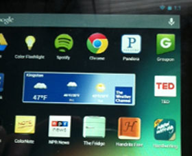 aplicaciones nexus 7