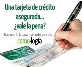 Tarjeta de crédito asegurada, ¿vale la pena?