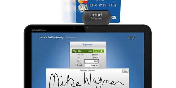 Intuit GoPayment lector de tarjetas de credito debito