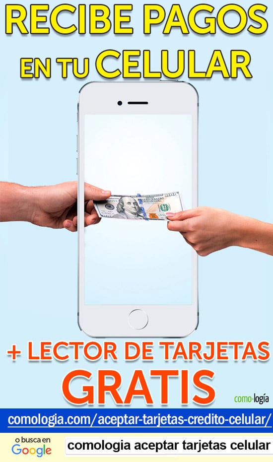 aceptar tarjetas de credito en el celular debito