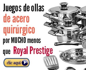 Alternativas a las ollas de Royal Prestige (acero quirúrgico) [no