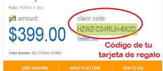 codigo de tarjeta de regalo amazon venezuela