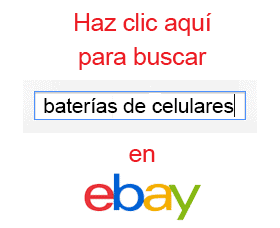 comprar baterias de celulares ebay