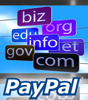 comprar un dominio pagar con paypal