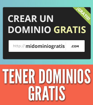 crear un dominio gratis en Internet