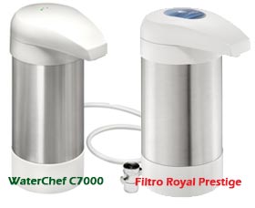 filtro de agua royal prestige waterchef c7000 filtro mejor que royal prestige