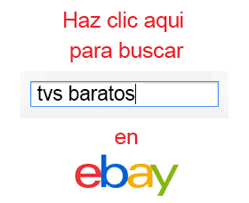 Comprar televisores viernes negro: eBay