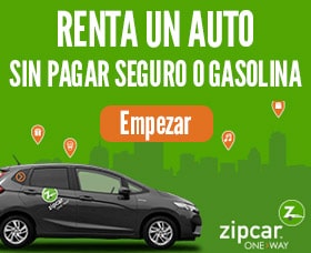 Alquiler de autos baratos: Zipcar