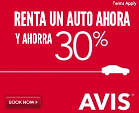 8. Rentar un auto barato: Avis