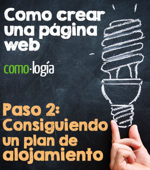 como crear una pagina web consiguiendo un plan de alojamiento o hosting