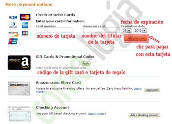 comprar amazon fuera de estados unidos metodos de pago en amazon