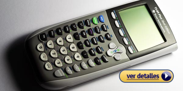 Mejor calculadora gráfica: TI-84 Plus Silver Edition