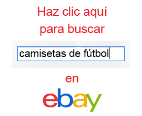 comprar camisetas de futbol por internet ebay