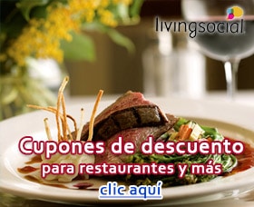 cupones de descuento restaurante viajes vuelos actividades living social