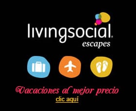 cupones para viajes vacaciones vuelos de avion living social