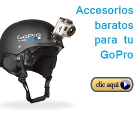 accesorios baratos gopro economicos ahorrar dinero comprar gopro videocamara camara grabar