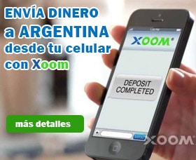 xoom envios argentina enviar dinero a argentina con el celular barato