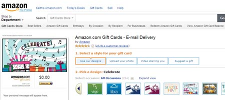 comprar gift card de amazon escoger la mejor tarjeta de regalo amazon