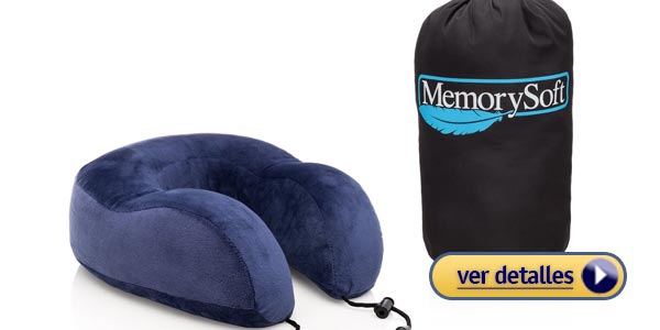 Almohada de viaje con espuma visco elastica Regalos por menos de 50 dolares