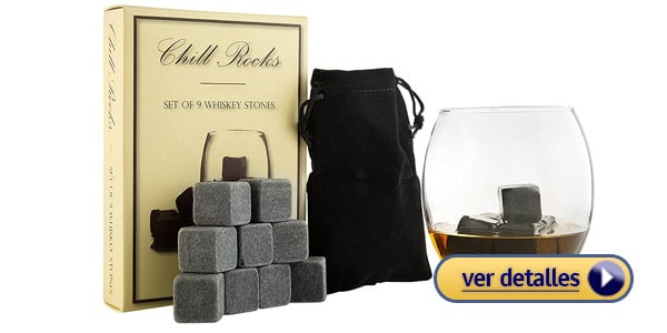 Regalos por menos de 50 dolares Piedras de whisky