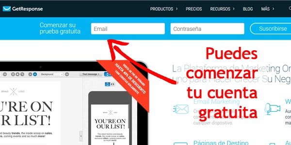 autoresponder en espanol gratis getresponse