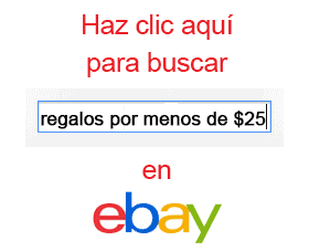 regalos por menos de 25 dolares ebay