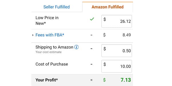 calcular precios para vender en amazon