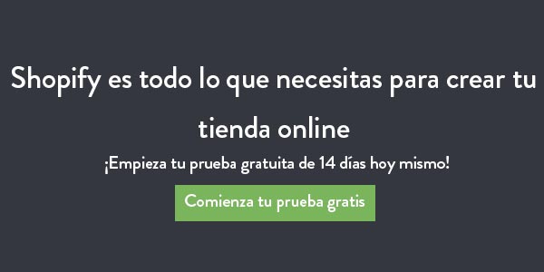 Tienda virtual Elije el software para tu tienda shopify