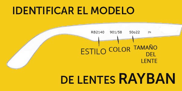 identificar rayban modelo estilo precio