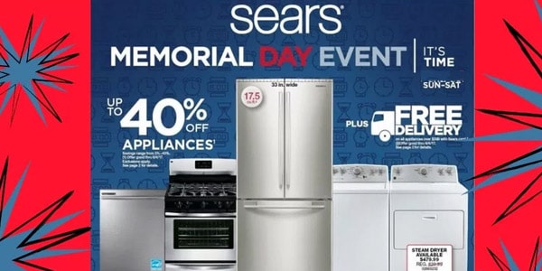 Sears memorial day ofertas