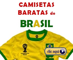 camisetas baratas de brasil seleccion fútbol