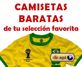 camisetas del mundial baratas brasil 2014