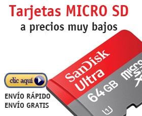 camara gopro tarjetas micro sd