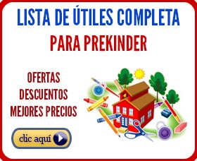 lista de utiles escolares prekinder mejores precios ahorrar dinero