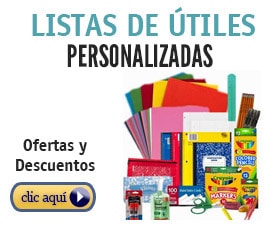 ofertas lista de utiles para todos los grados