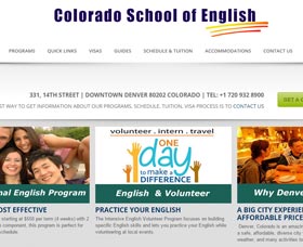 Academias de inglés en Estados Unidos: Colorado School Of English