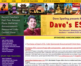 Aprender inglés fácil: Dave ESL Cafe