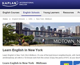 Cursos de inglés en New York: Kaplan’s English School