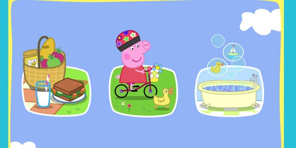 Juegos para aprender inglés: Fun with Peppa