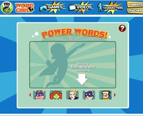 Juegos para aprender inglés: Power Words