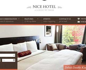 Mejores plantillas WordPress Nice Hotel