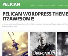 Mejores plantillas WordPress gratis Pelican