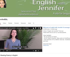 Mejores videos para aprender inglés: Jennifer ESL