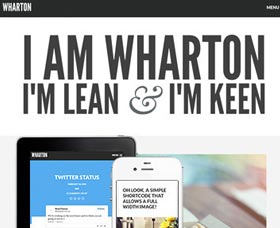 Plantillas WordPress multiusos: Wharton