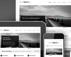 Plantillas WordPress para blog SEO: Good Space