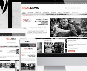 Plantillas WordPress para noticias: Realnews