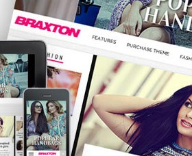 Plantillas WordPress para revistas: Braxton