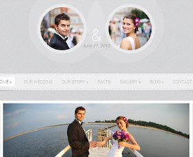 Temas WordPress para bodas Getting Married